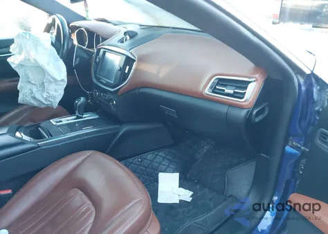 2015 Maserati Ghibli S Q4 z USA, uszkodzony, nr VIN ZAM57RTA9F1137950